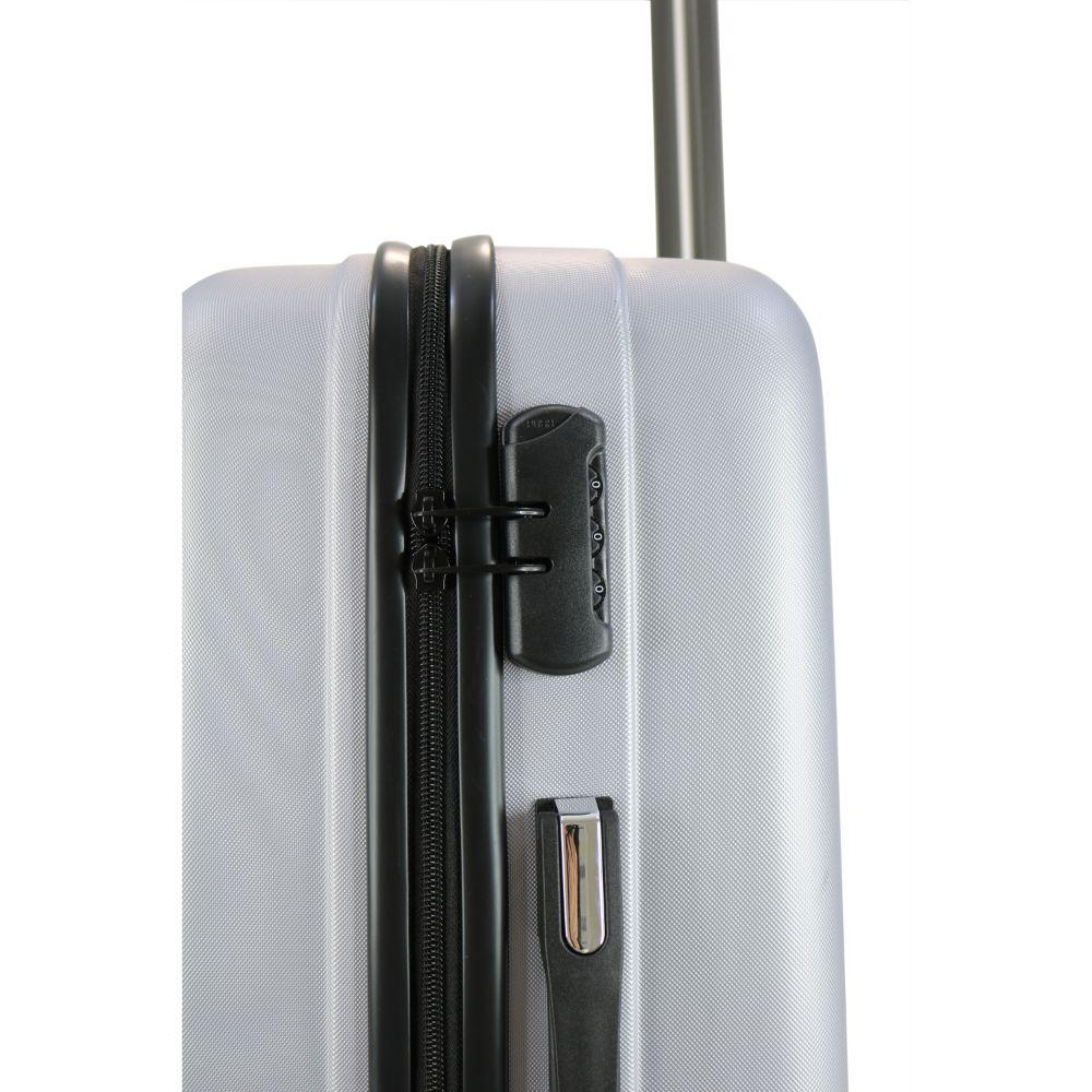 Maleta Brasilia M 8 Ruedas Plata Head-6