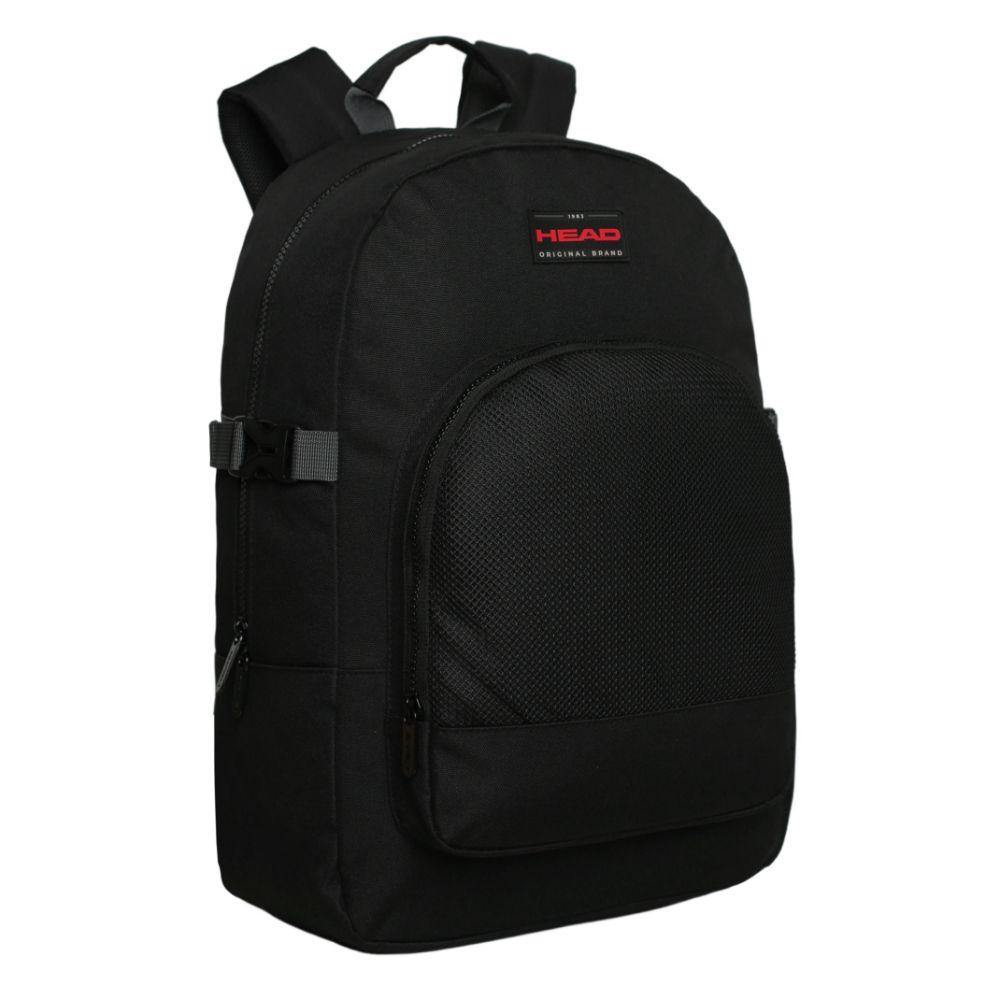 Mochila Compacta Escape Negra Rojo Head-0