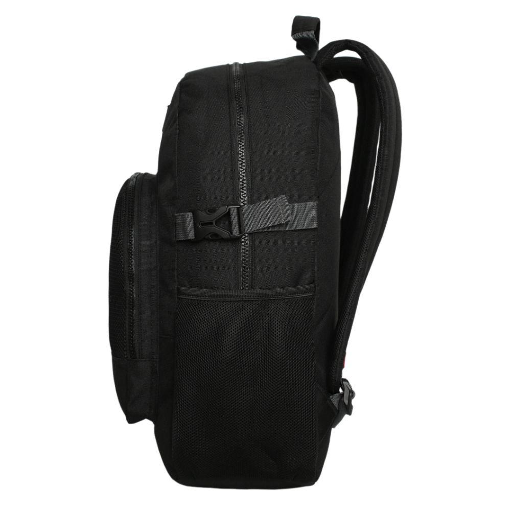 Mochila Compacta Escape Negra Rojo Head-3