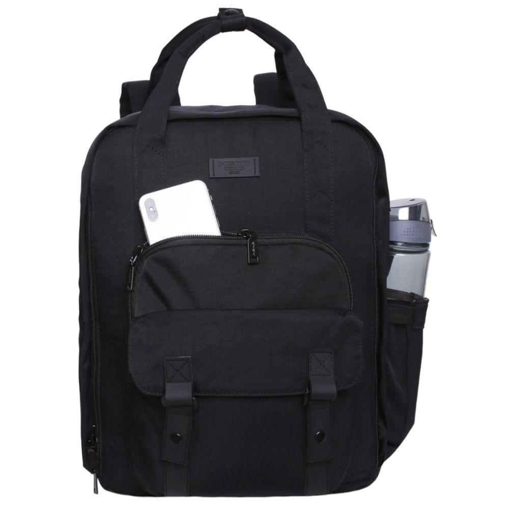 Mochila Mujer Delta Negro Notebook Head-2