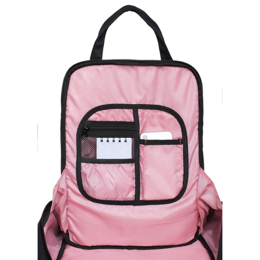 Mochila Mujer Delta Negro Notebook Head-3