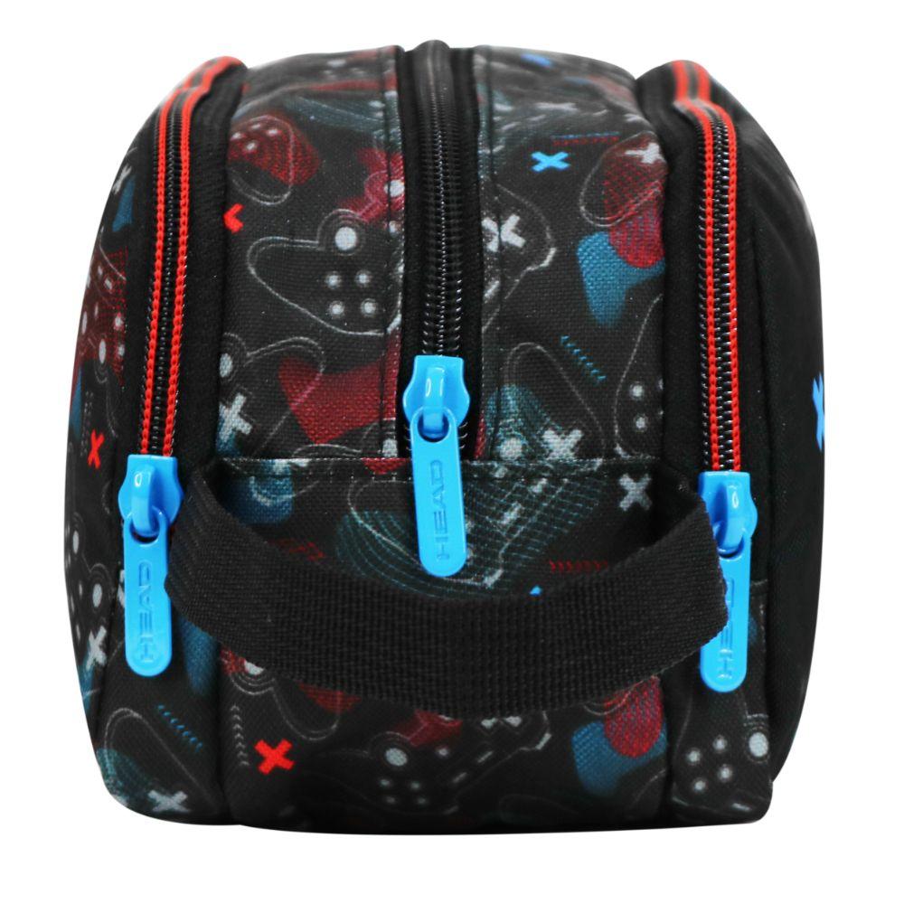 Estuche Infantil Hombre Atos Future Gamer Negro Head-4