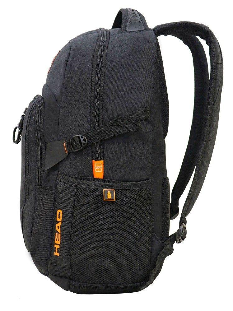 Mochila Ejecutiva Tracker Negro Head-3
