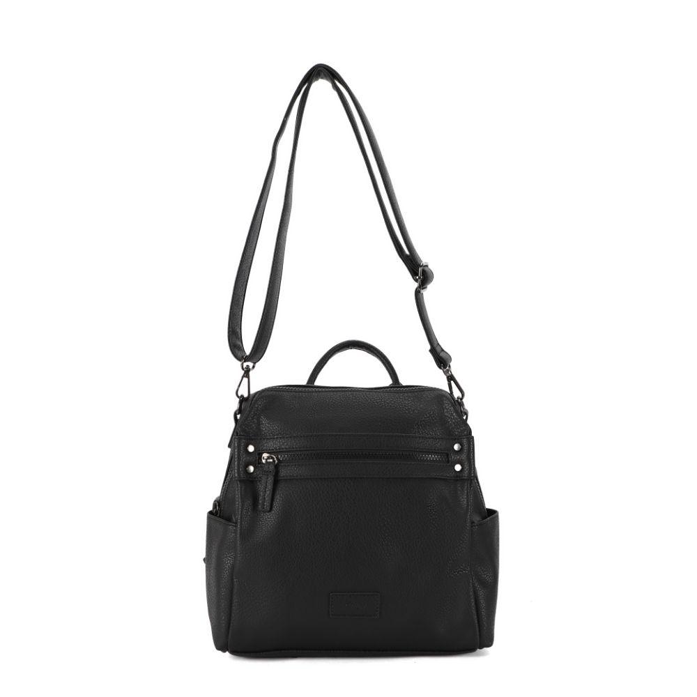 Mochila Pequeña Constanza Negro Calu-2