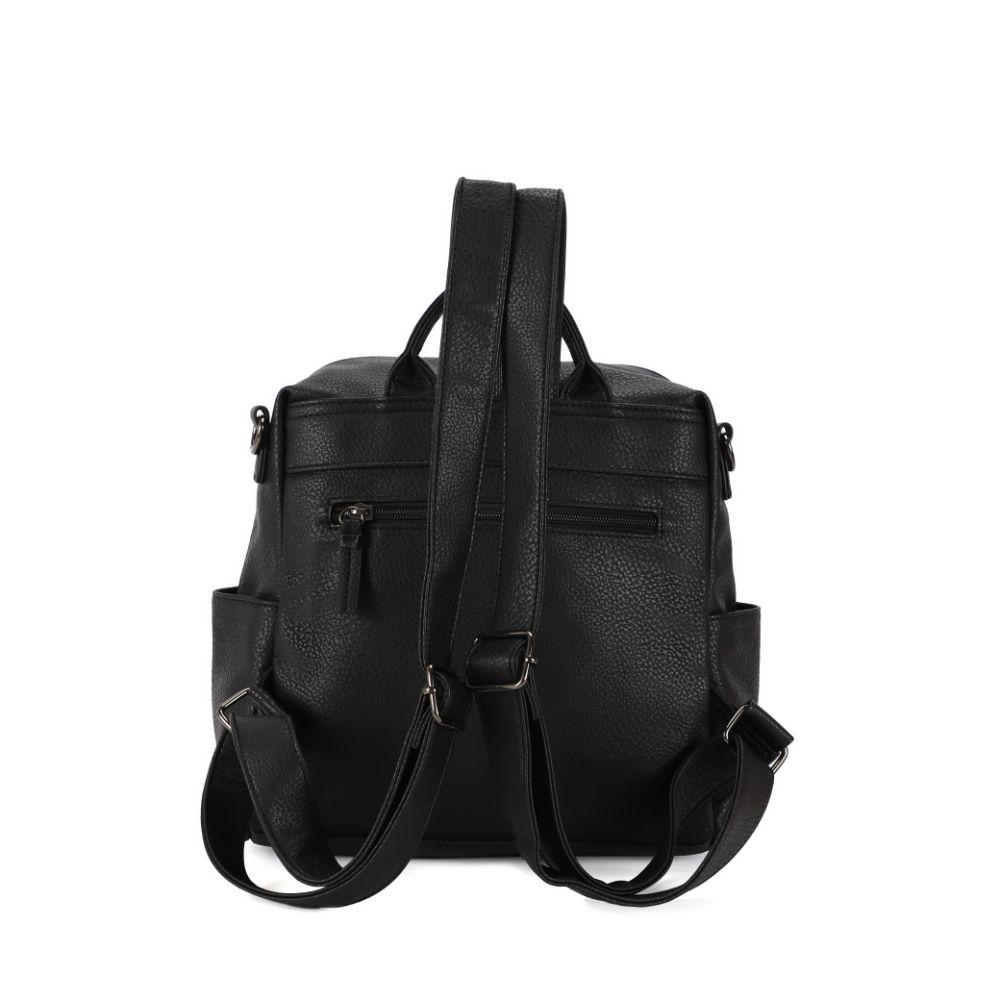 Mochila Pequeña Constanza Negro Calu-5