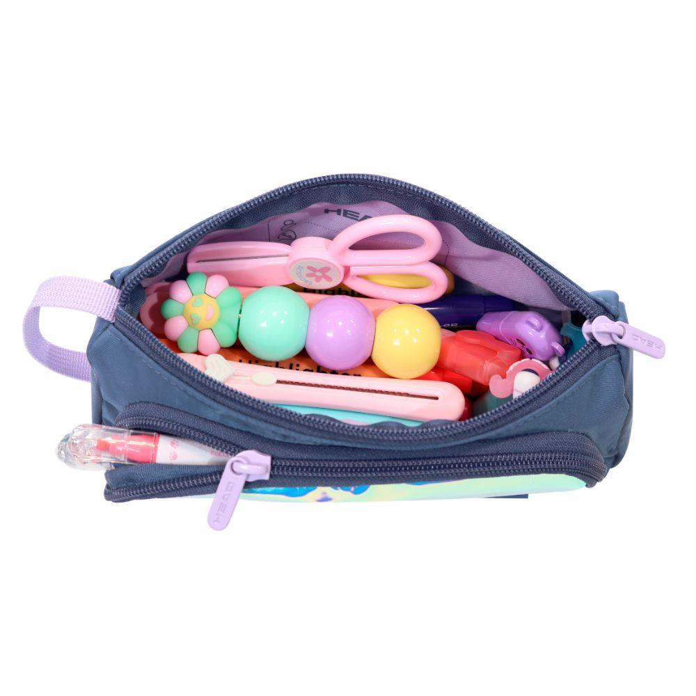 Estuche Mujer Yaris Holographic Lila Head-2