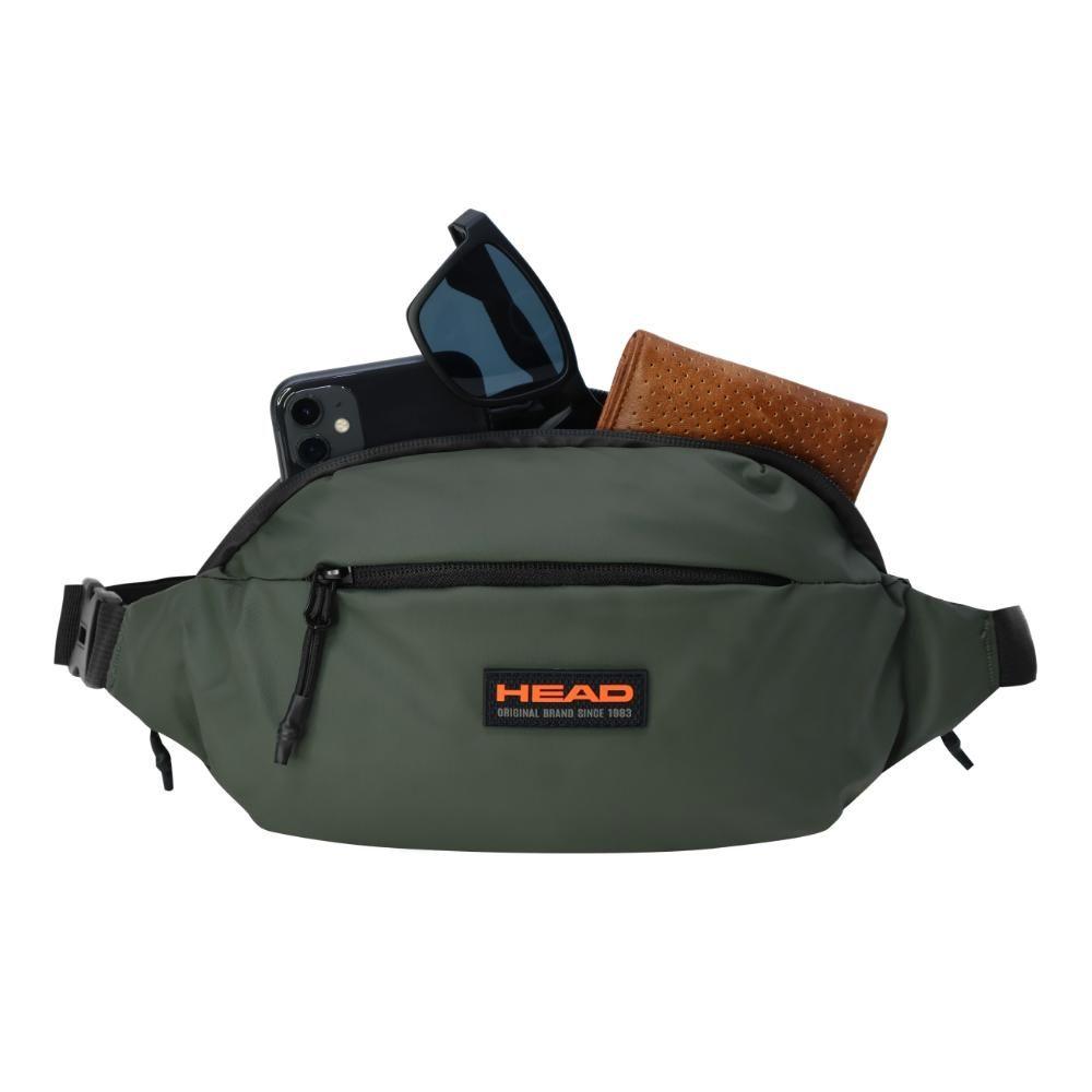 Banano Waterproof Crossy Reverse Verde Militar Head-2