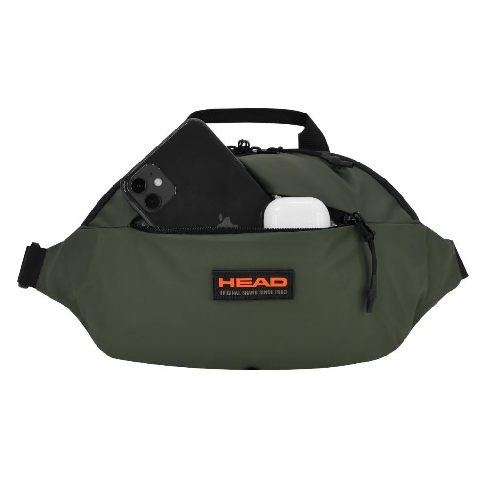 Banano Waterproof Crossy Reverse Verde Militar Head-3