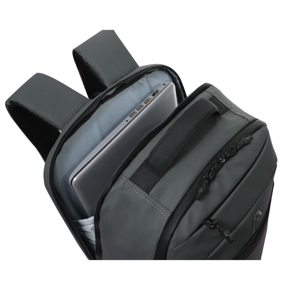 Mochila Porta Notebook Lion Reverse Gris Head-5