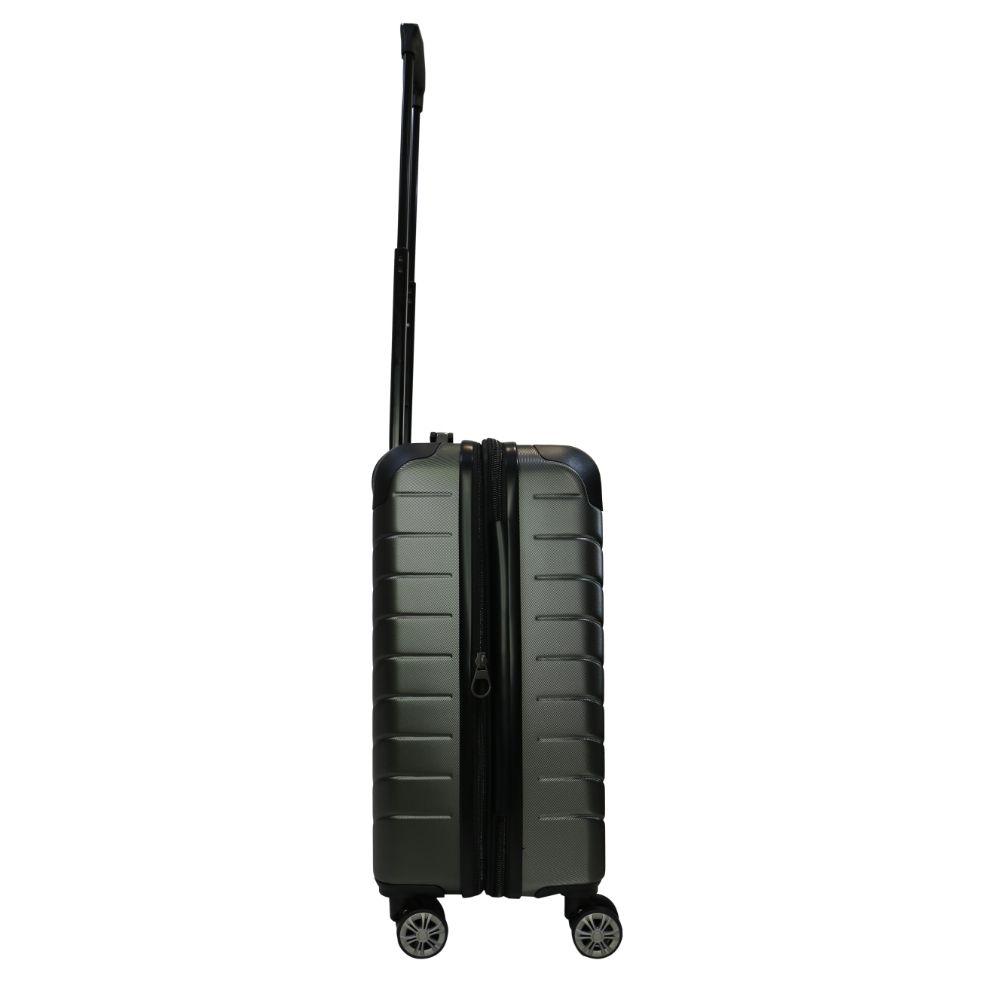 Maleta Cabina Amsterdam S 10 Kilos Expandible Verde Head-6