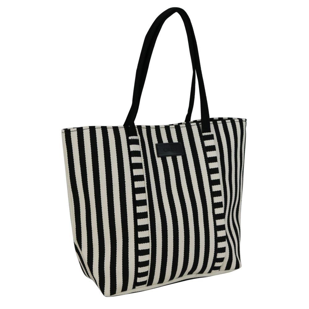Cartera Tote Lorenza Negro Calu-0