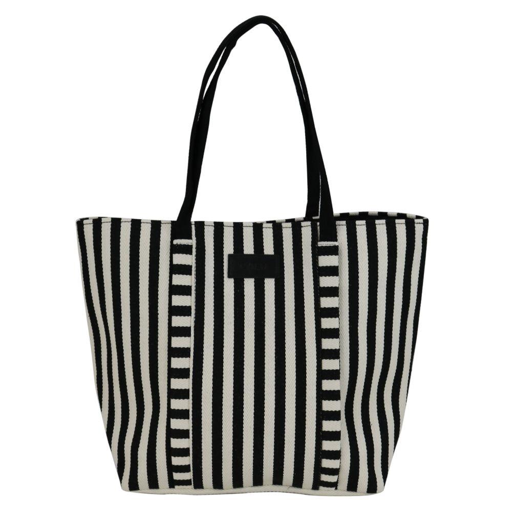 Cartera Tote Lorenza Negro Calu-1