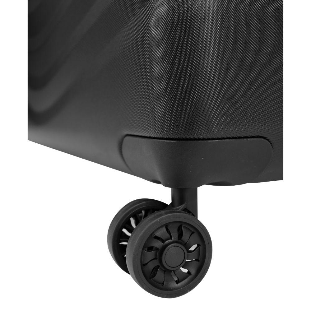 Maleta Cabina Viena S Expandible y TSA Negro Head-5
