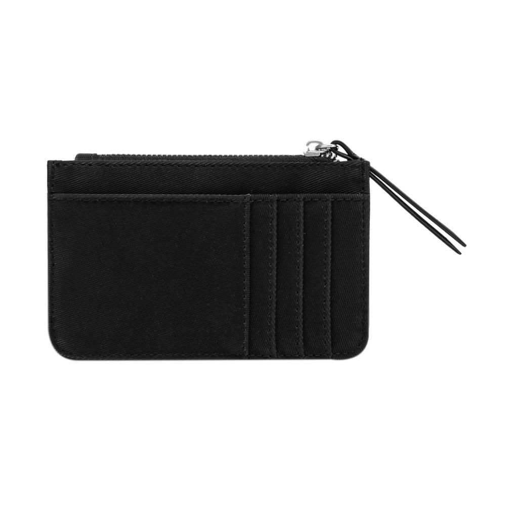 Billetera Tarjetero Monedero Sophie Negro Plata Calu-4