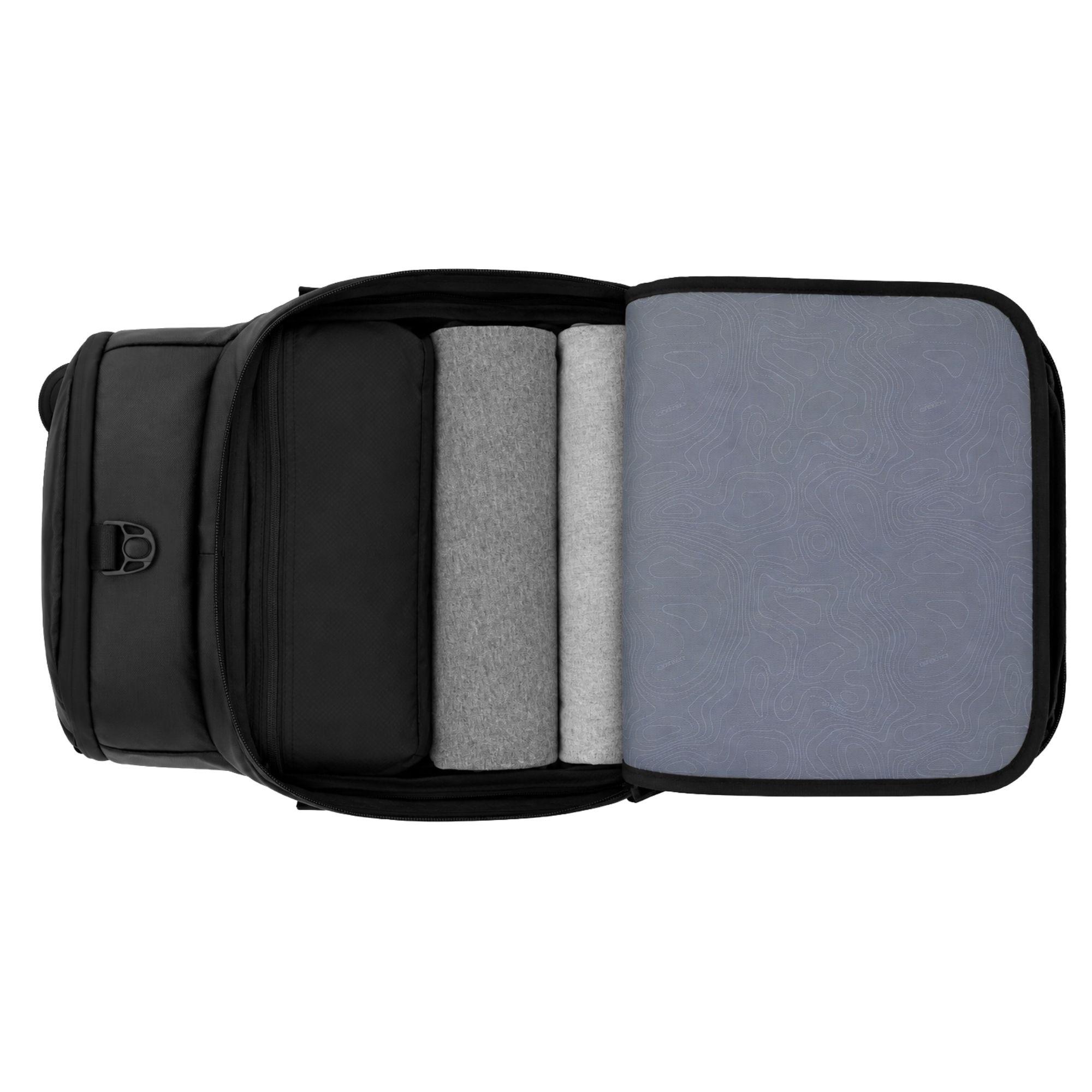 Bolso Mochila Viaje Tiger Reverse Negro Head-4