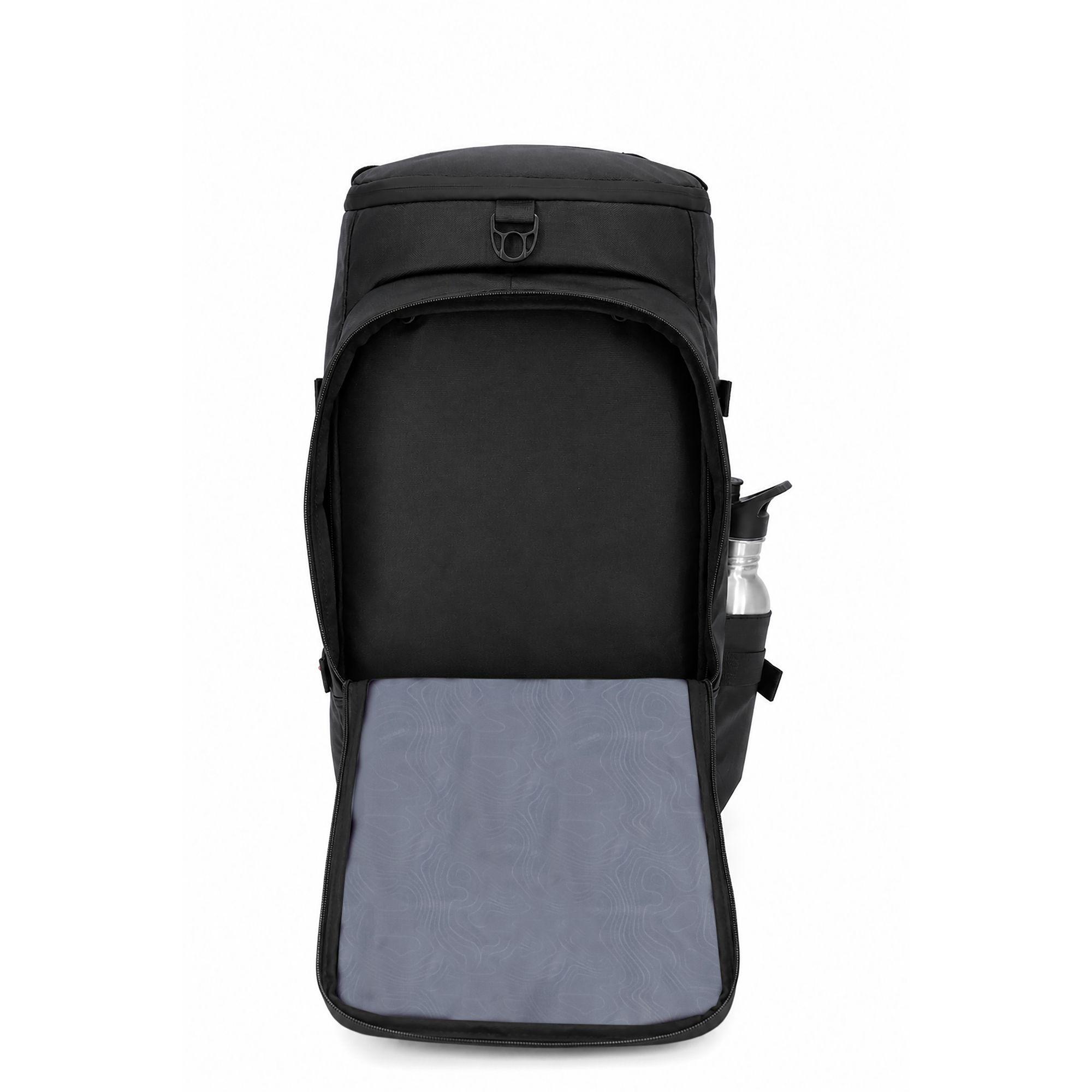 Bolso Mochila Viaje Tiger Reverse Negro Head-5