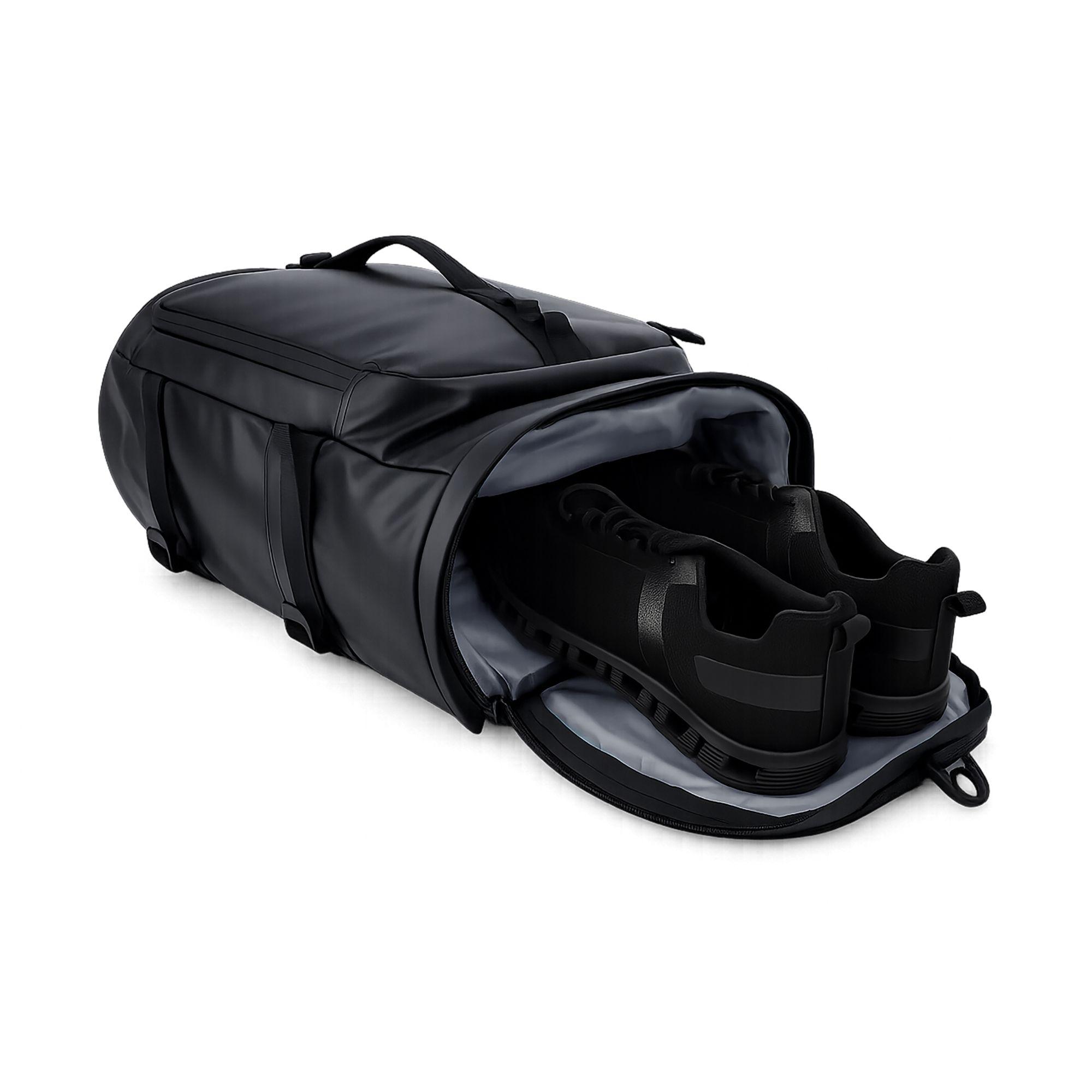 Bolso Mochila Viaje Tiger Reverse Negro Head-8