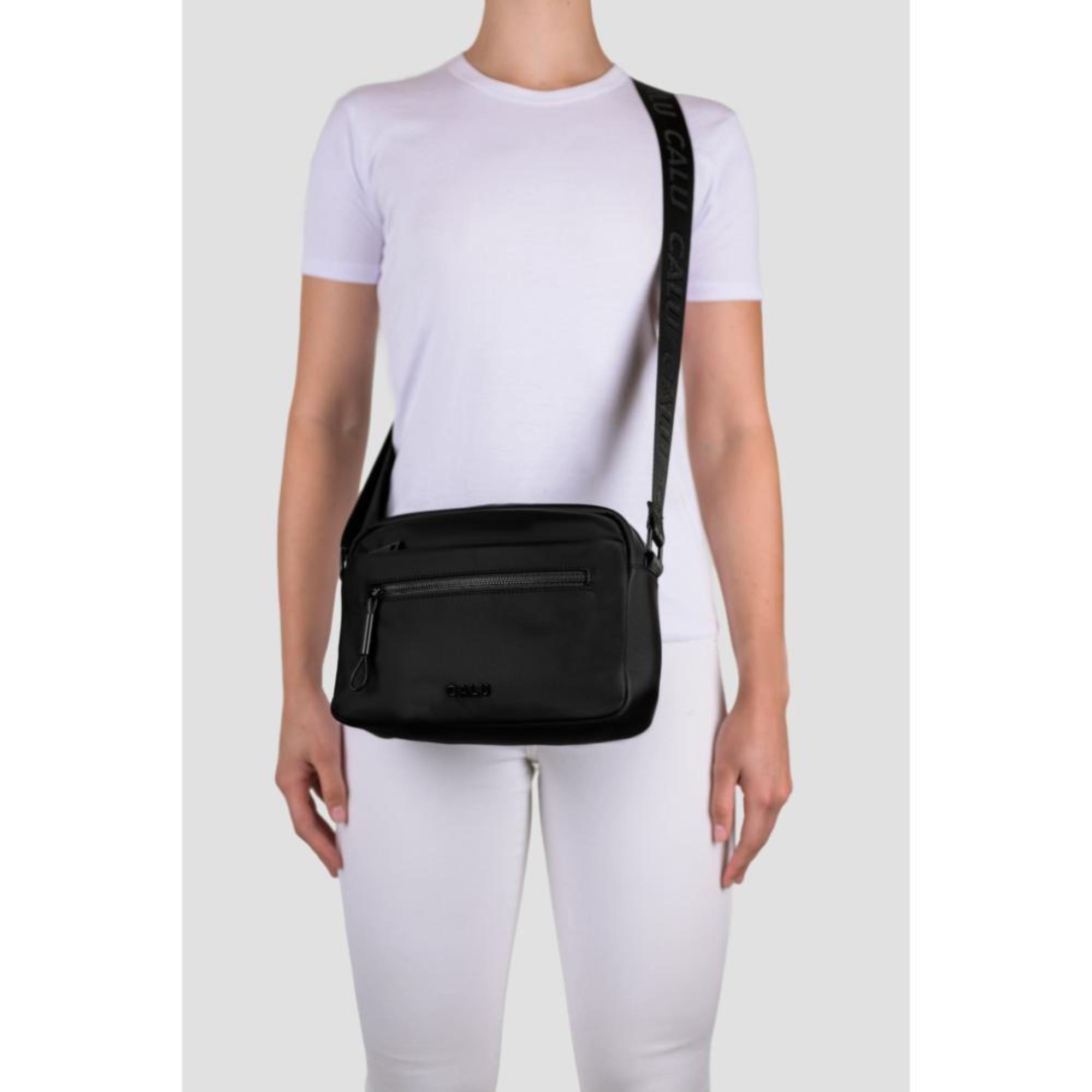 Cartera Bandolera Mujer Gretel Negro Calu-6