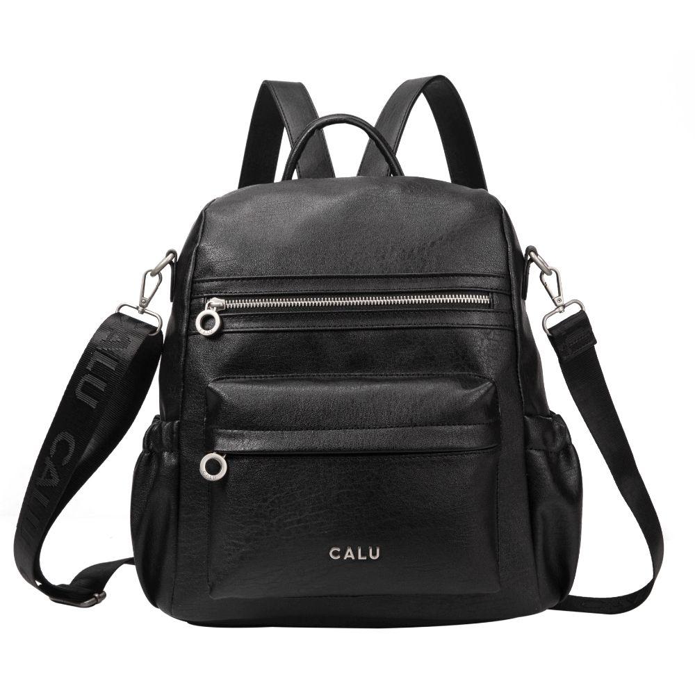 Mochila Doble Función Indie Negro Calu-2