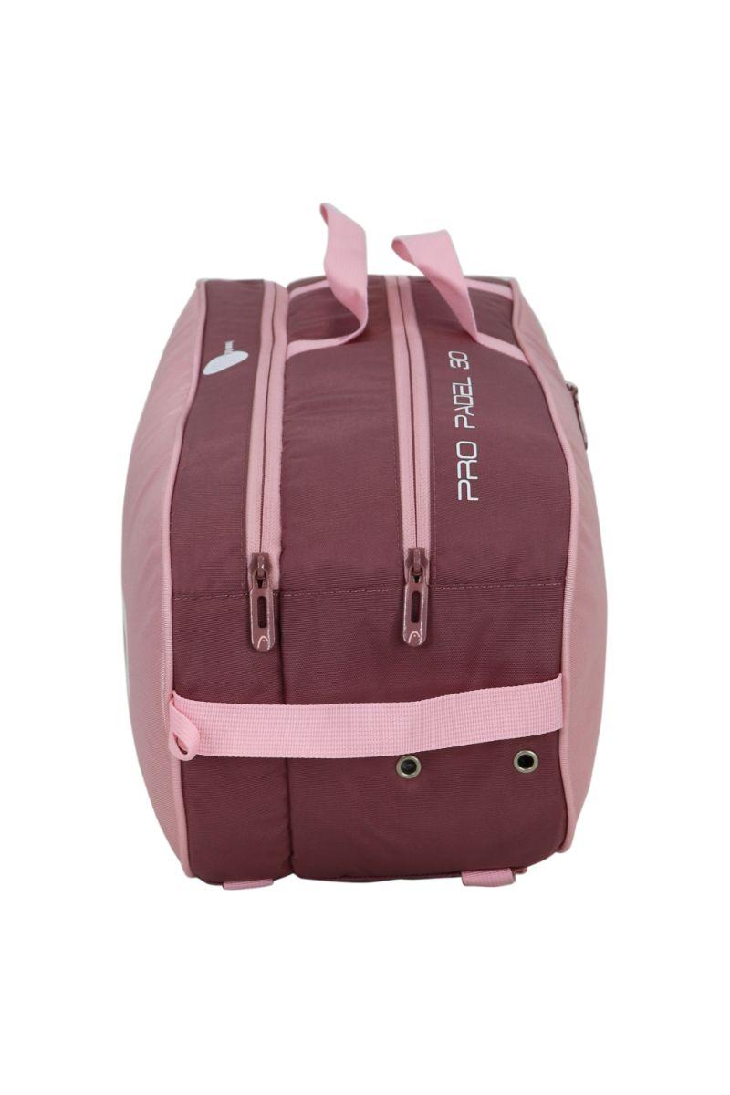 Bolso Paletero Pro Padel 30 Rosado Head-11