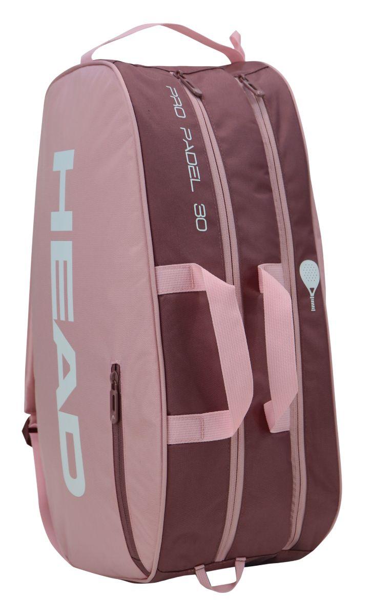 Bolso Paletero Pro Padel 30 Rosado Head-2