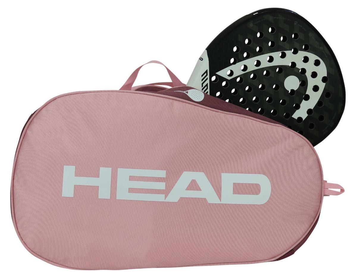 Bolso Paletero Pro Padel 30 Rosado Head-6