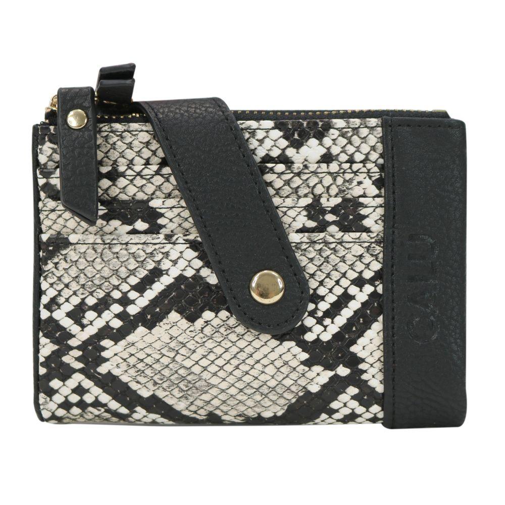 Billetera Tarjetero Pound Piton Beige Calu-1