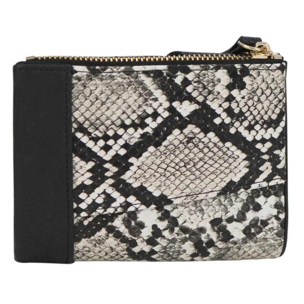 Billetera Tarjetero Pound Piton Beige Calu-5