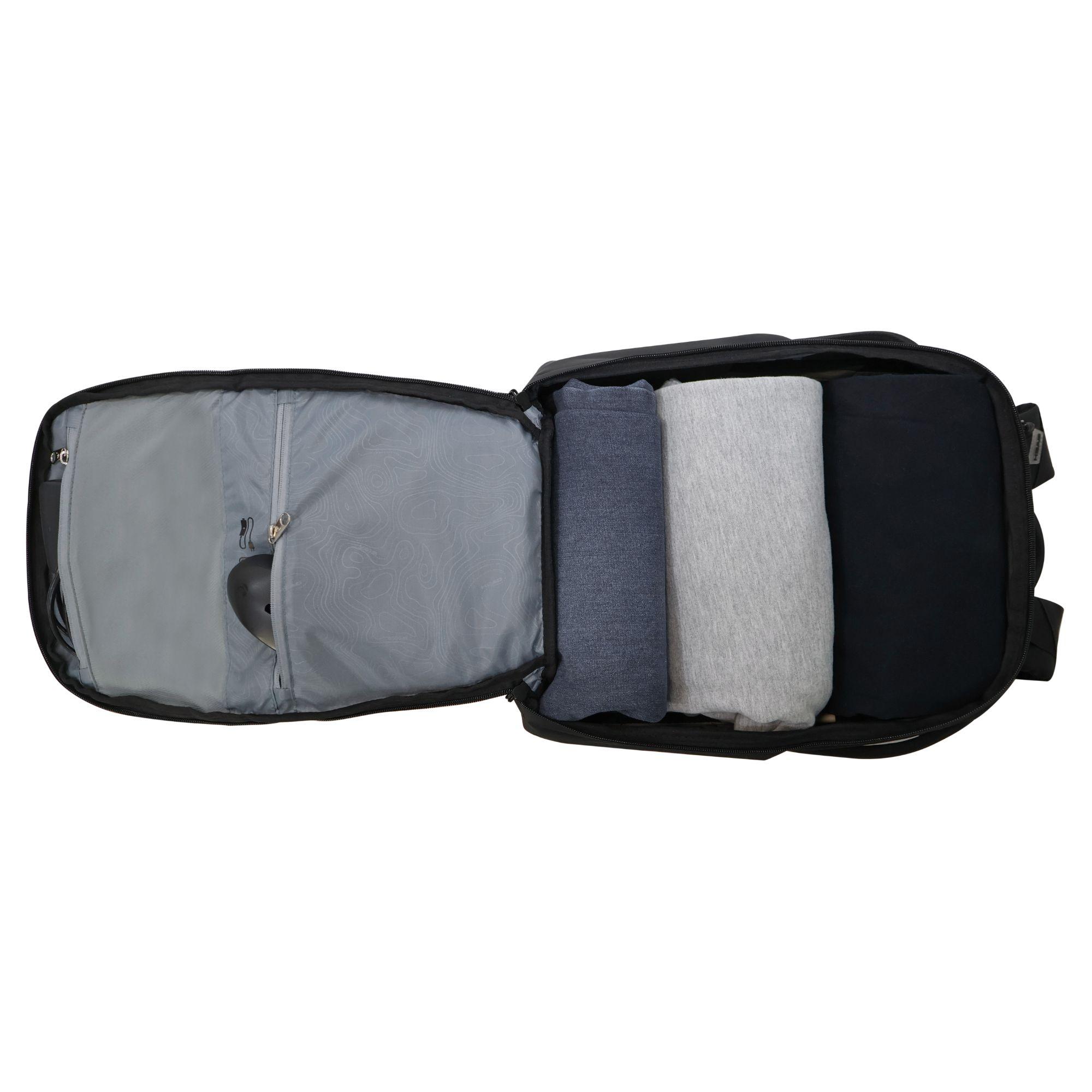 Mochila De Viaje Cabina Rover Negro Head-6
