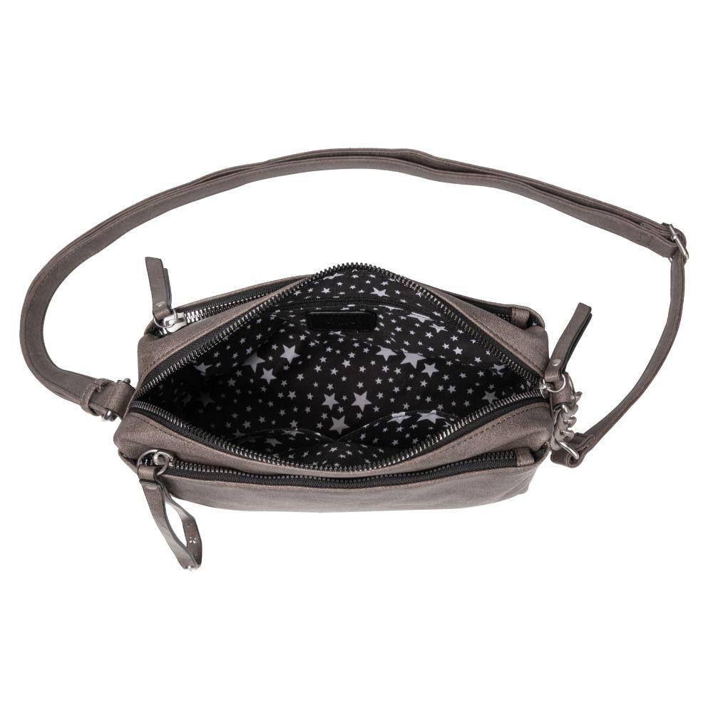 Cartera Pixie 3 Bolsillos Cafe Calu-3