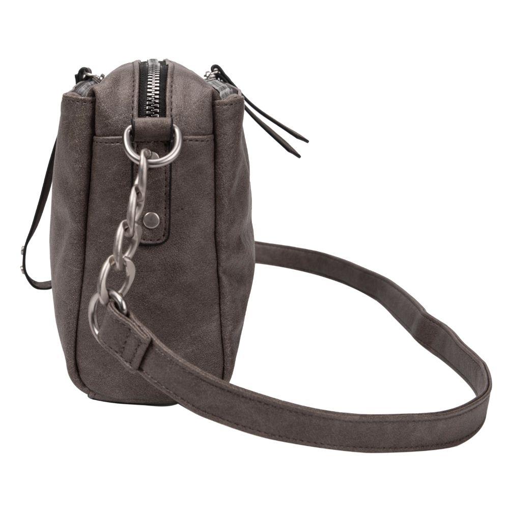 Cartera Pixie 3 Bolsillos Cafe Calu-5