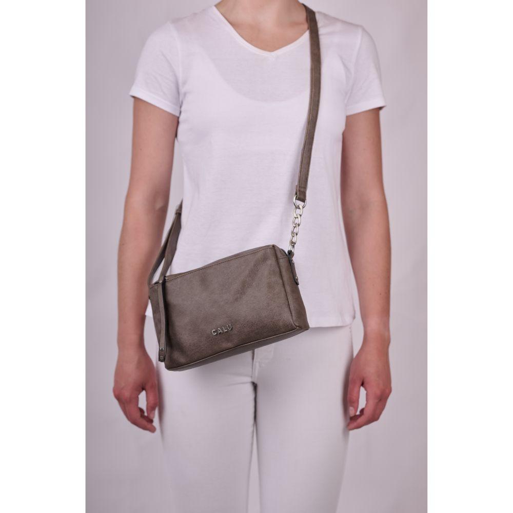 Cartera Pixie 3 Bolsillos Cafe Calu-7