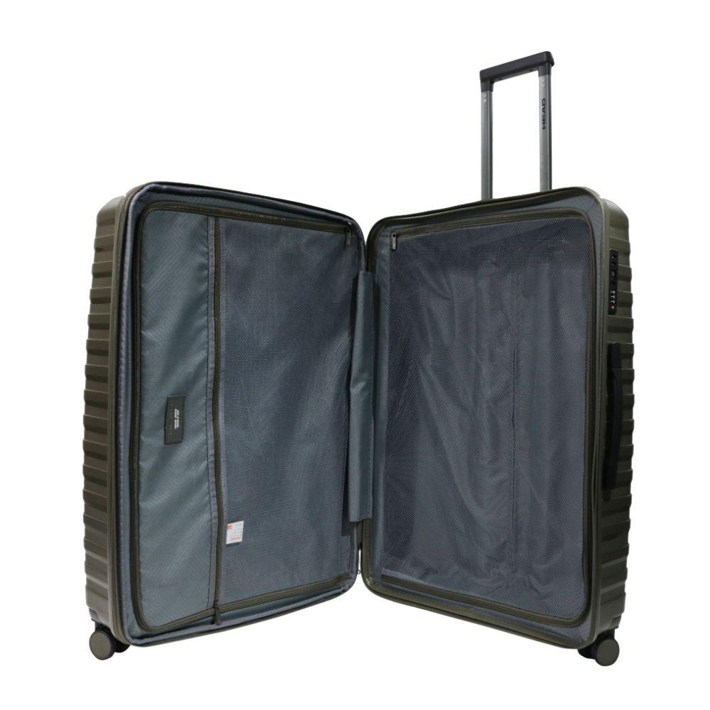 Maleta Portofino L Organizadores Expandible Tsa Verde Head-2