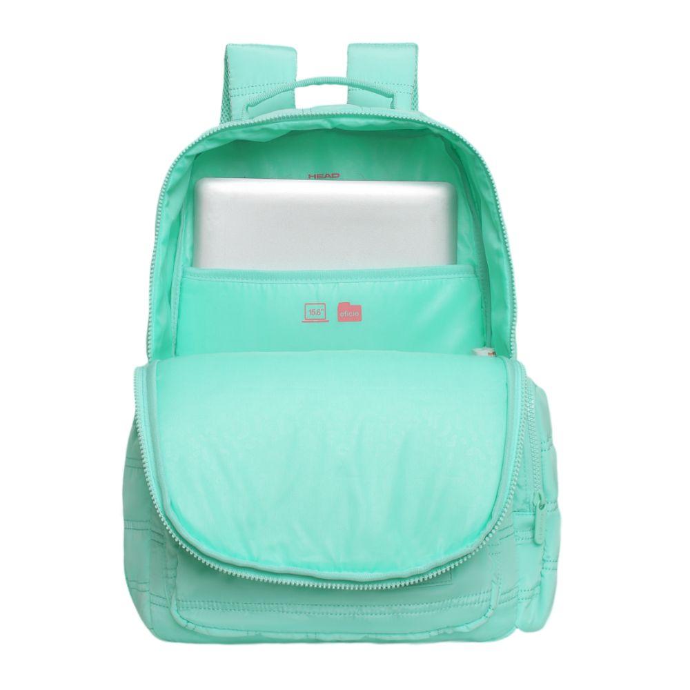 Mochila Mujer Altea Tipo Parka Turquesa Head-2