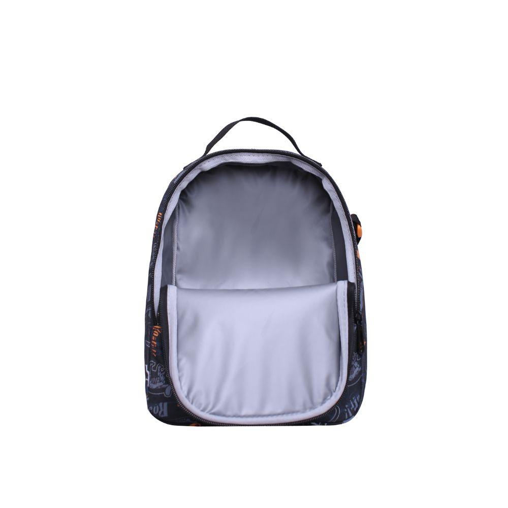 Lonchera Grey Dino Naranjo Head-1