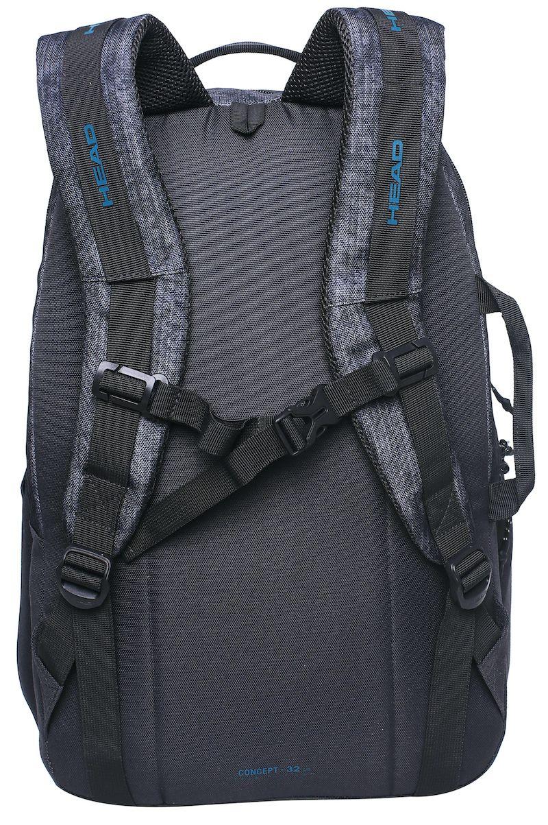 Mochila Concept Tweed Petroleo Head-2