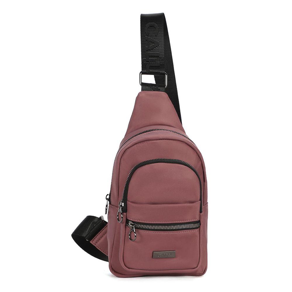 Mochila Bolso Cruzado Renata Palo Rosa Calu-1