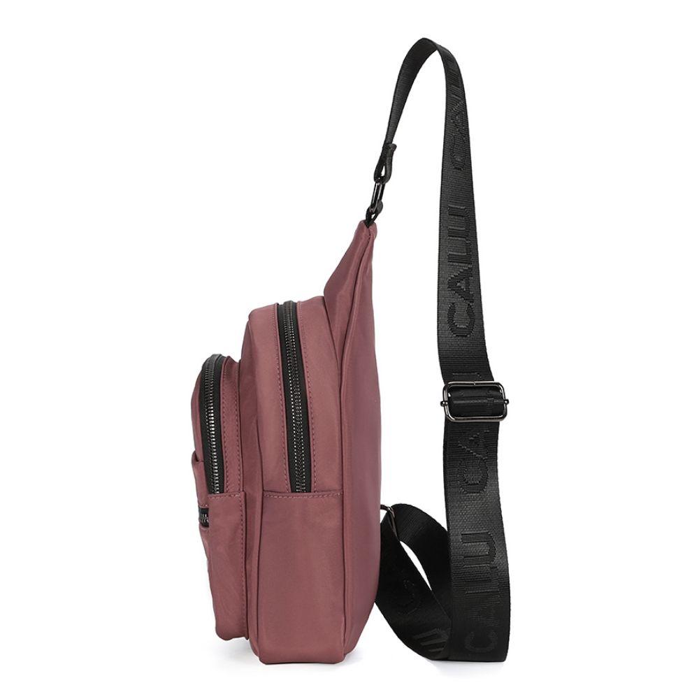 Mochila Bolso Cruzado Renata Palo Rosa Calu-3