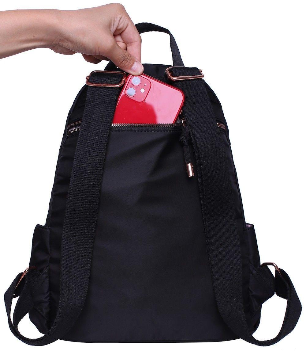 Mochila Cartera Wish Negra Head-2