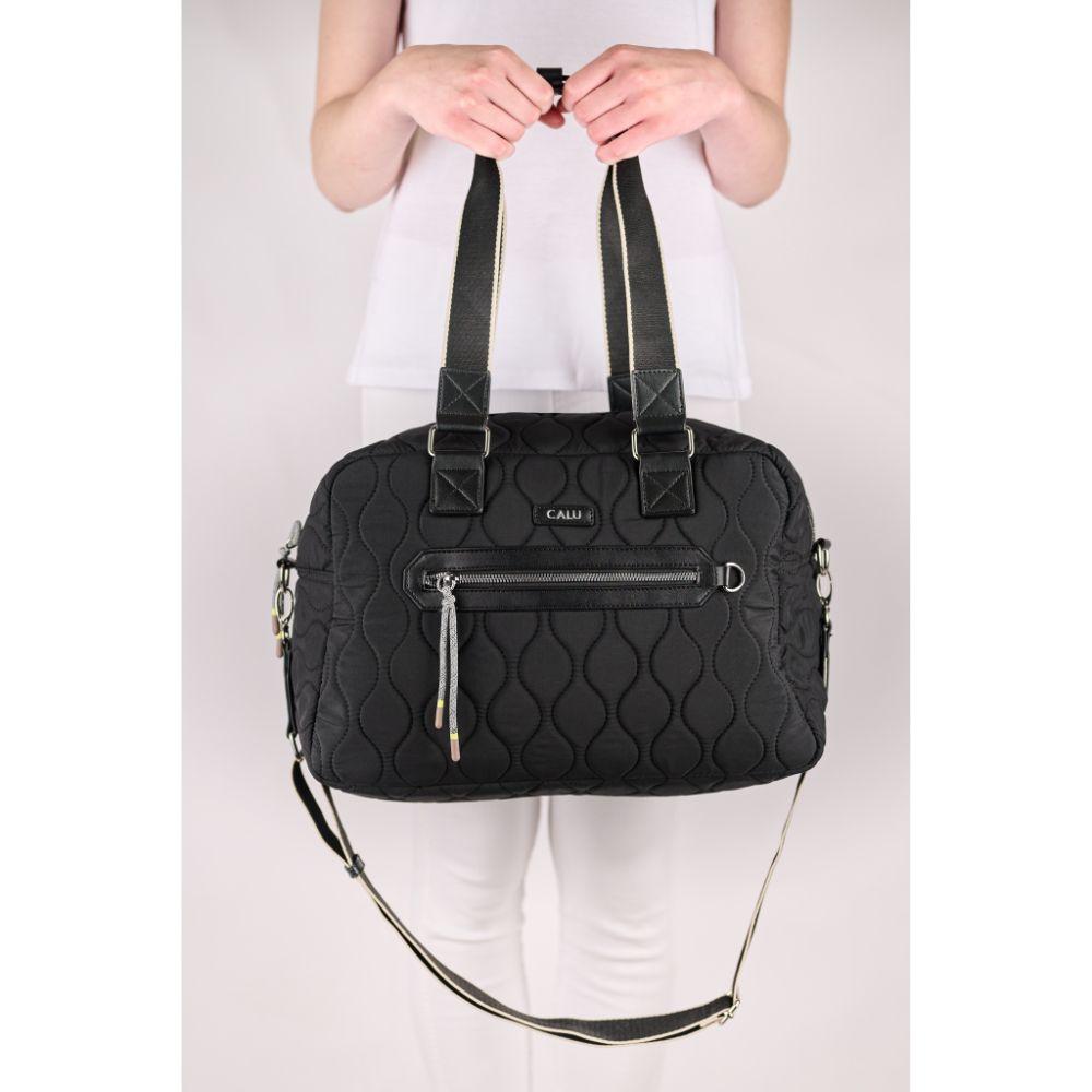 Bolso Cartera Alma Negro Calu-5