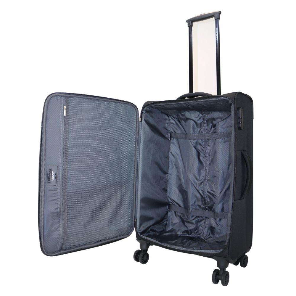 Maleta Blanda Tela Madrid M New Negro Head-2