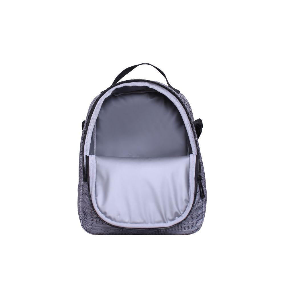 Lonchera Grey Melange Dots Gris Head-1