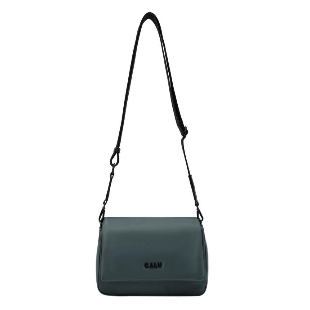 Cartera Bandolera Pequeña Kate Petroleo Calu-2
