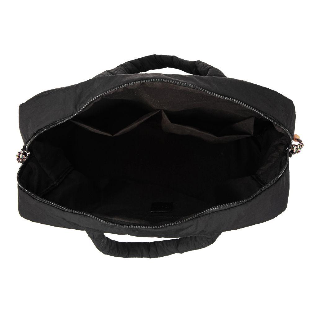 Bolso de Viaje Beatrice Acolchado Negro Calu-2