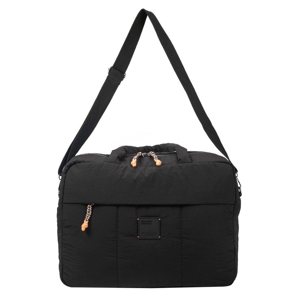 Bolso de Viaje Beatrice Acolchado Negro Calu-3