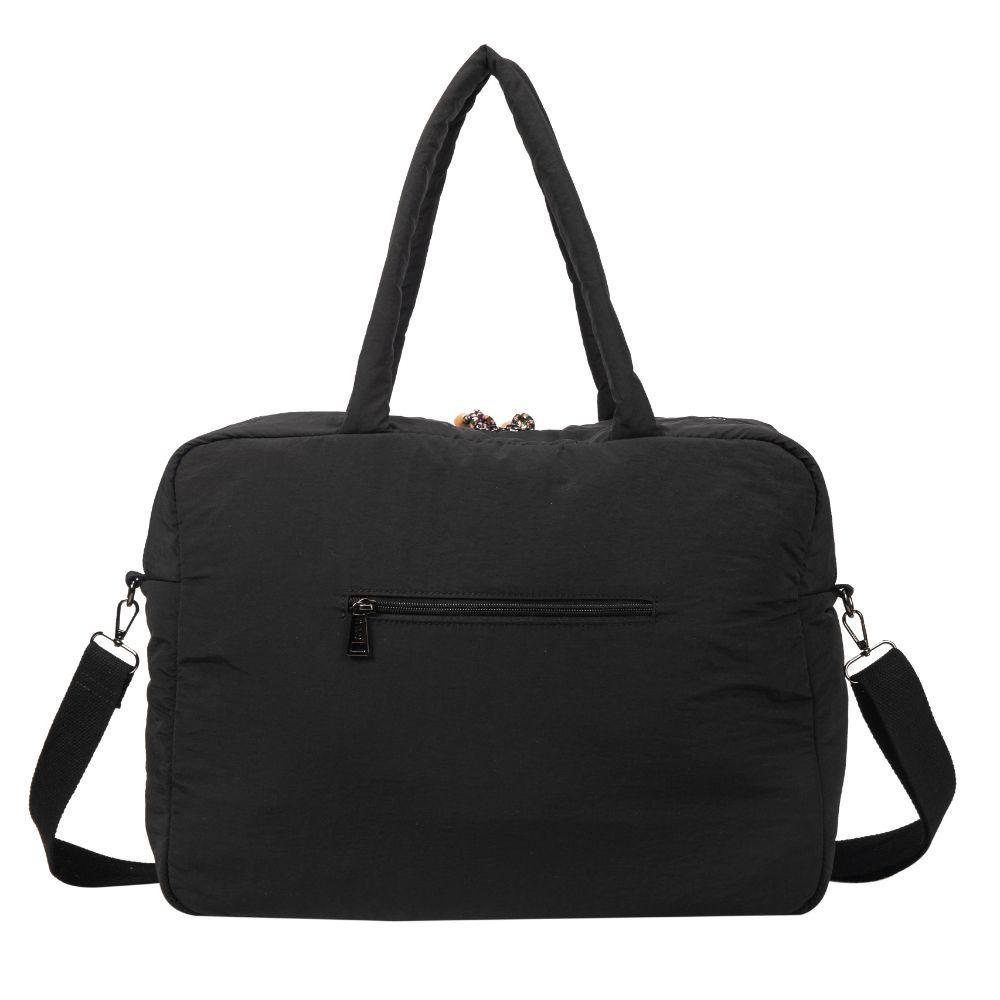 Bolso de Viaje Beatrice Acolchado Negro Calu-5