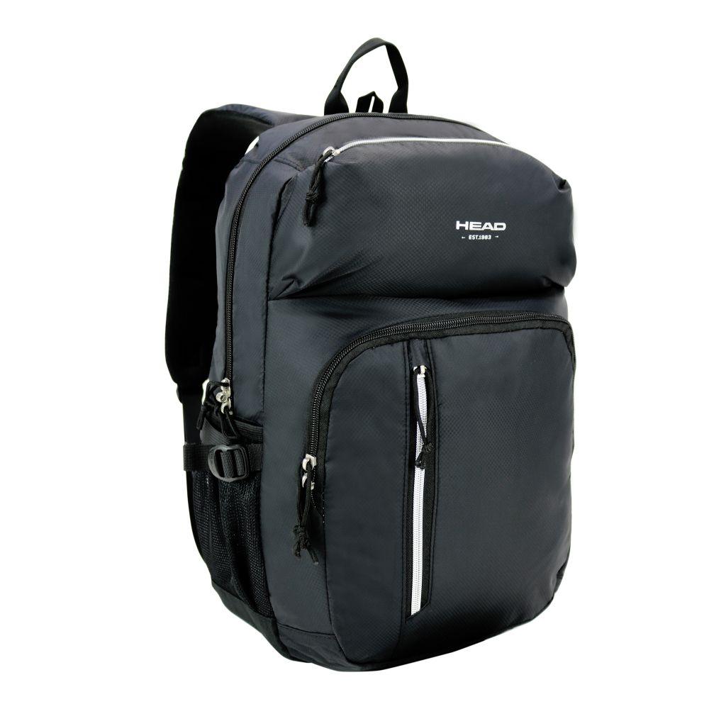Mochila Eternity Negro Plata Head-0