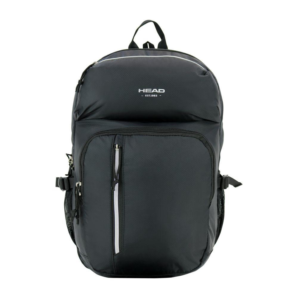 Mochila Eternity Negro Plata Head-1