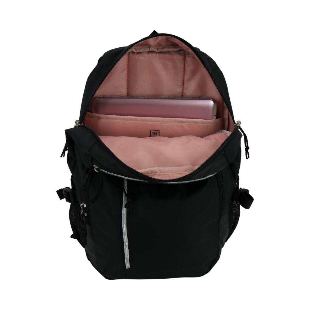 Mochila Eternity Negro Plata Head-3