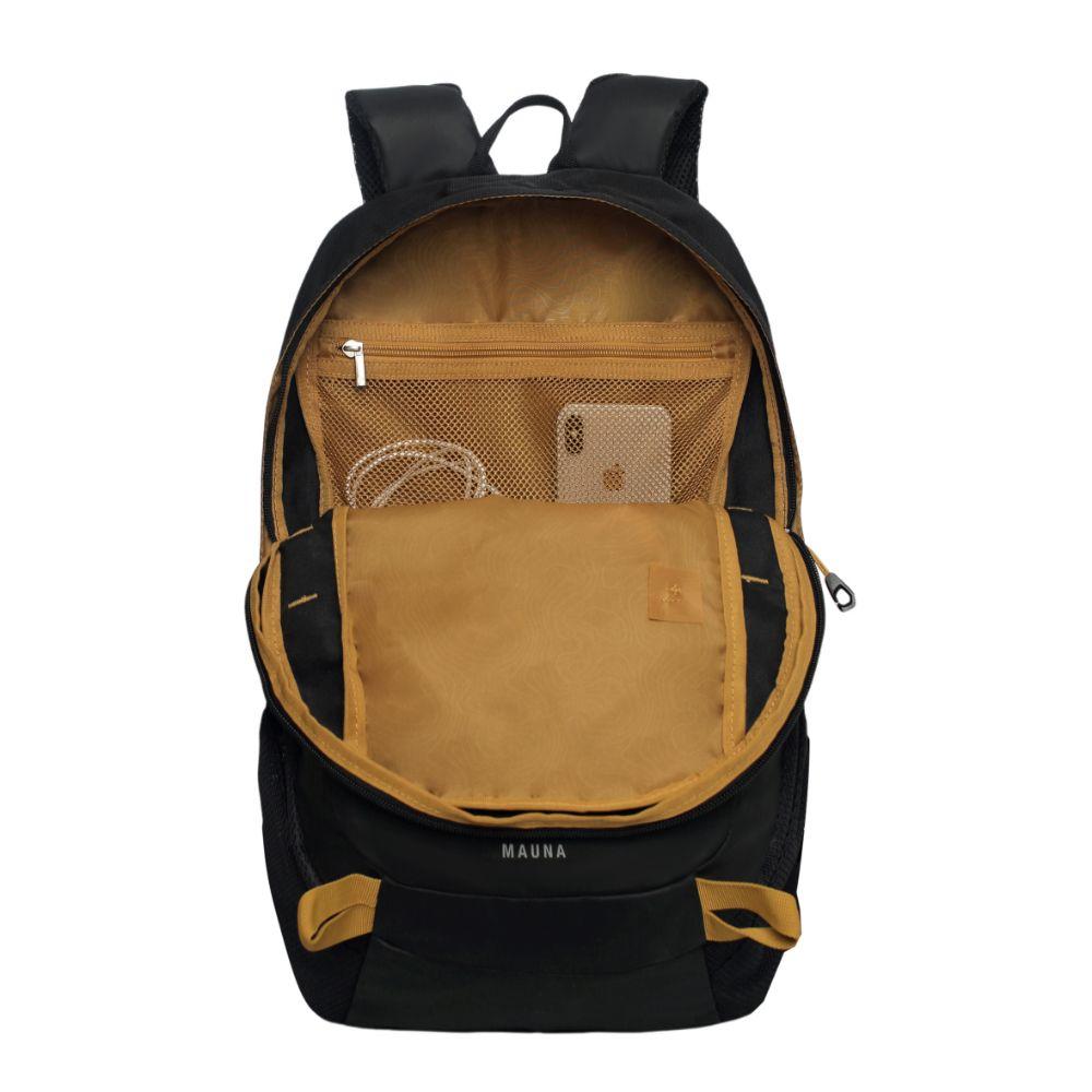 Mochila Outdoor Camping Mauna 30L Negro Head-2